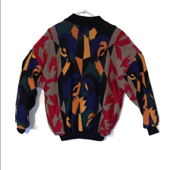 Vintage Vittorio Rocchetti Milano Men Coogi Style - Picture 2 of 2